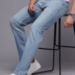 Men Regular Fit Mid-Rise Light Fade Stretchable Jeans